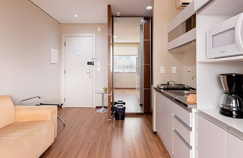 Osasco Apartment | Hospedez - Spacious apartment with kitchen 1306