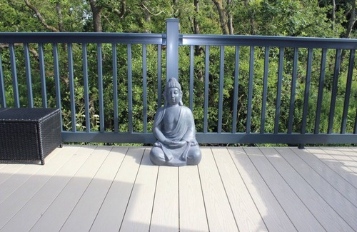 Morpeth Cabin | Hot tub lodge getaway with bar & many locals attractions, beaches, zoo ect
