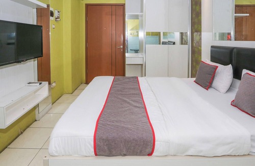 South Tangerang Hotel | Hotel O Ciputat Near Apartment Green Lake View Ciputat