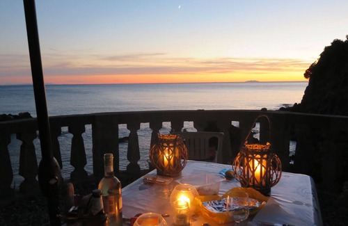 Rosignano Marittimo Apartment | House directly on the sandy beach with rocky coast, fantastic property, unique view