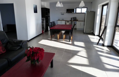 La Oliva Villa | House in Lajares, views of volcanoes, heated pool