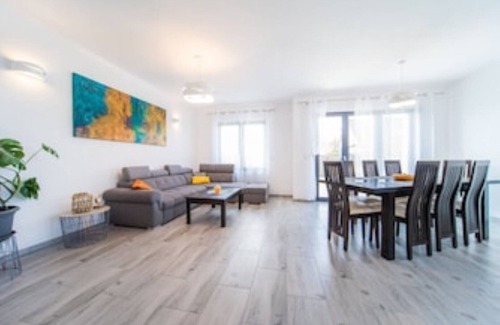gmina Wolin House | House KATAMARAN 4 Bedrooms Baltic Sea Sea view Garden Barbecue W-Lan Playground Fishing