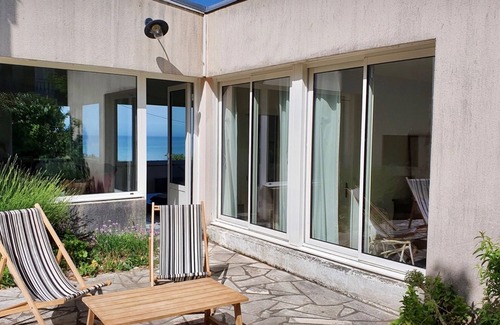 Saint-Pierre-en-Port House | House with exceptional sea view and beach on foot for 7 people