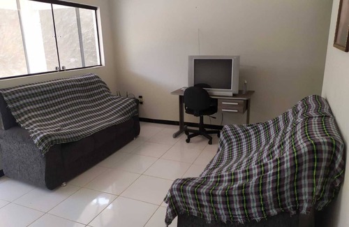 Triunfo House | House with leisure area, barbecue and swimming pool. In the center near the cable car