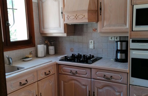 Saint-Blaise House | House with pool back country Nice