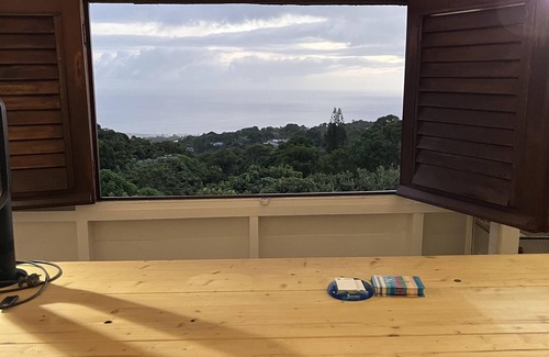 Saint-Claude House | House with sea view, river access near Soufrière