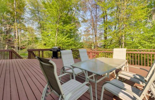 Pocono Lake House | Huge Deck Stunning Pocono Lake Vacation Rental!