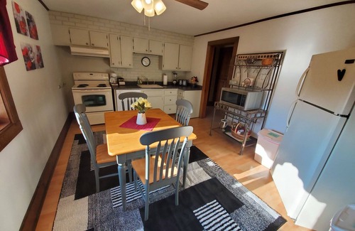 Elkhart Lake House | Ideal location! Close enough to the action yet removed enough to relax.