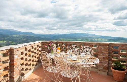 Montalcino Apartment | Il Borghetto - La Casa di Elba, Terrazzo panoramico in Val d'Orcia