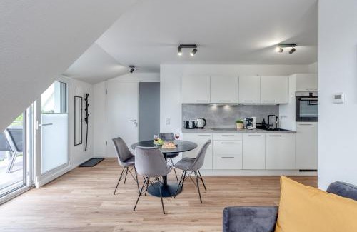 Voehringen Apartment | Iller Homes - 5 x Moderne Fewos je 1bis2 oder 1bis4 Pers mit Küche u Balkon - Parkplätze vorhanden