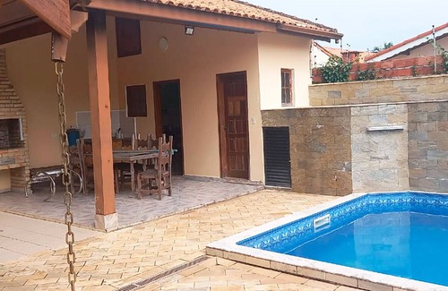 Balneario Florida House | Incrível casa c Wi-Fi a 280 m do mar em Peruíbe/SP