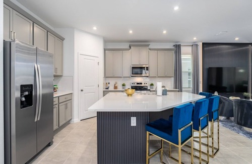 Florida Central Atlantic Coast House | Infinity & Beyond NEW House 7BD, Games RM, Pool,Theater 8 Miles to Disney