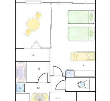 Nishi Ward Apartment | intro vetta 1003 Free parking