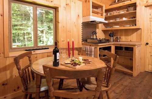 Saint-Etienne-De-Bolto Cabin | Isolated eco-lodge in the middle of nature: Le Renard