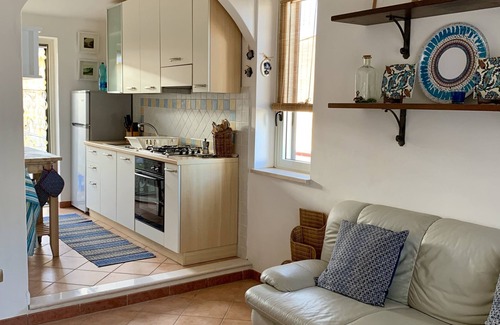 Isola di Capo Rizzuto Apartment | Le Cannella Beach, Capo Rizzuto Island, Sea View