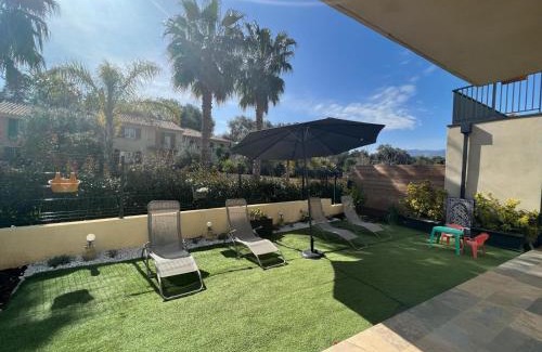 Saint-Florent Apartment | Jardin et 2 chambres centre St Florent