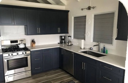 Estate Chocolate Hole and Great Cruz Bay Cottage | Jasmine: The beachhouse feel with high end finishes.