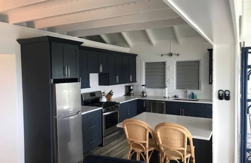 Estate Chocolate Hole and Great Cruz Bay Cottage | Jasmine: The beachhouse feel with high end finishes.
