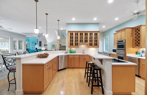 North Forest Beach House | Jaw-Dropping Hilton Head Vacation House w/Private Pool, Ocean Views!