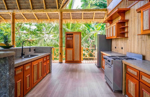 Cabo Matapalo House | Jungle paradise on beach with open-air living, full kitchen, & shared pool
