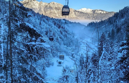 Garmisch-Partenkirchen House | Junior Suite Panoramabl Sonne + Ter. - Hotel Das Graseck