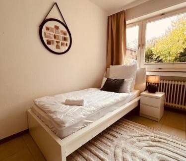 Mettingen Apartment | K20 XXL I 180m2 I Terrasse I BBQ I 7 Zimmer I 3 Bäder