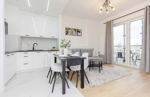 Wola Apartment | Kasprzaka 29 | Apartment with A/C | Remote Work