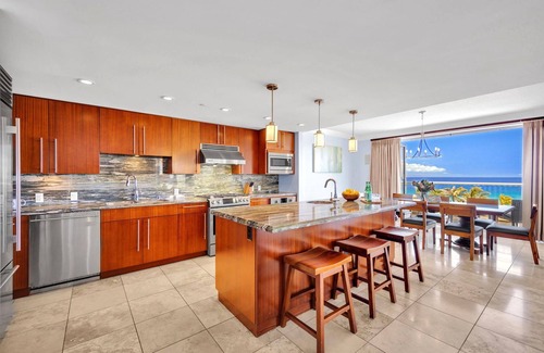 Kaanapali Condo | KBM Resorts | Spacious 4-Bedroom Honua Kai Collection | Multi Unit Listing | Same Floor | Ocean Views | 2 Free Rental Cars! HKH-524/50