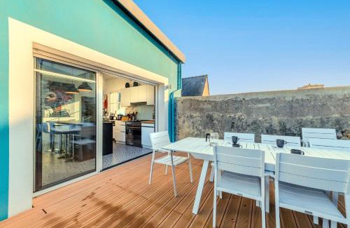 Brignogan-Plage Villa | Ker Anna, 120m De La Plage, Vue Mer