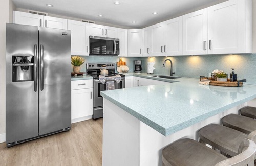 Key Largo Condo | Key Largo Ocean Shore Villa 1 with pool & boat slip
