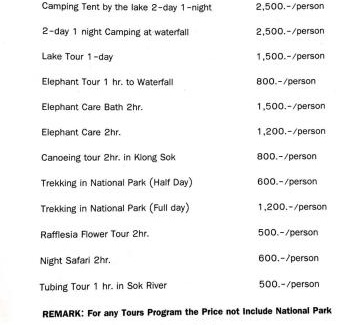 Khlong Sok Resort | Khaosok Good view Resort - SHA PLUS