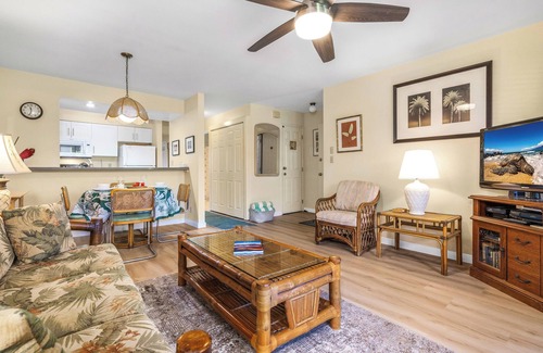 Kihei Condo | Kihei Bay Vista #A-103 Ocean View, Near Beach, A/C and Fans, Great Rates