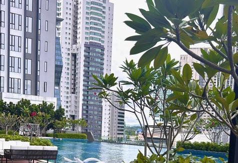 Brickfields Apartment | KL Central 33rd Floor KLCC view