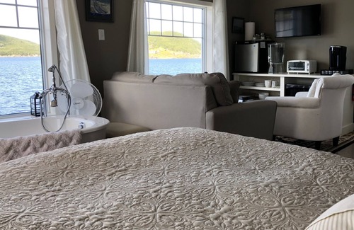 Moreton's Harbour Bed & Breakfast | Knight’s Landing private upper suite located in Moretons Hbr on the ocean.