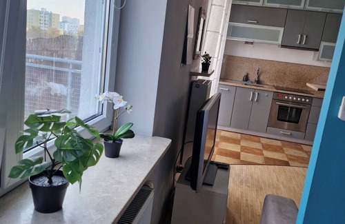 Praga Poludnie Apartment | Kobielska blue apartment in Warszawa with WiFi