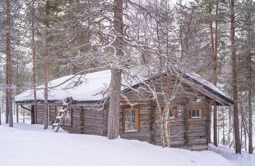 Saariselka House | Kuukkeli Log Houses Aurora Cabin - Jaspis