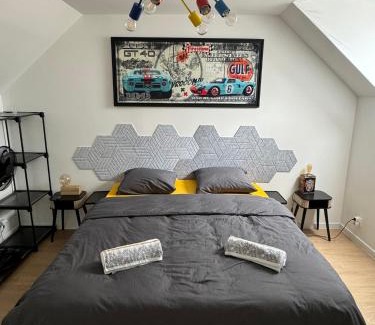 Monce-en-Belin Apartment | L'escapade 24h du Mans 4 pers Sauna