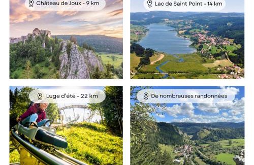 Verrieres-de-Joux Apartment | L'Evasion du Haut au milieu de la nature