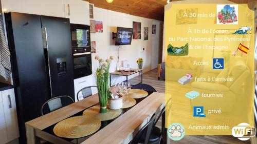 Le Hameau House | L'OASIS - Maison avec Piscine, SPA, Braséro & Plancha