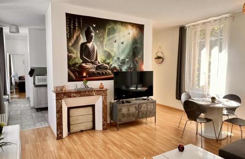 Quartier Saint-Clement - Jardin des Plantes Apartment | L'Orée du Jardin T3 parking