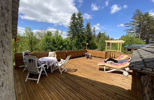 Saint-Georges-de-Levejac Bed & Breakfast | L'Oustaliere, EDITH room, spa and sauna access
