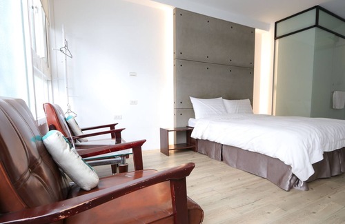 West Central District Apartment | L201 Double room in Tainan, near Xinyi Street