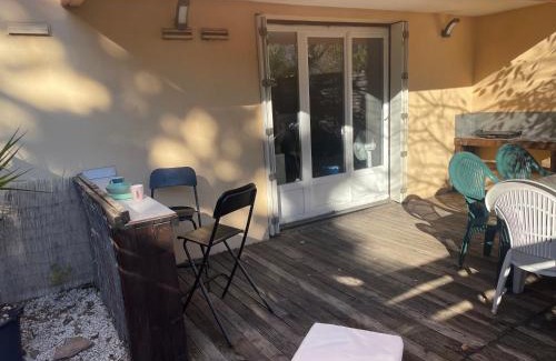 Croix-d'Argent Apartment | La Cardonille appartement avec patio