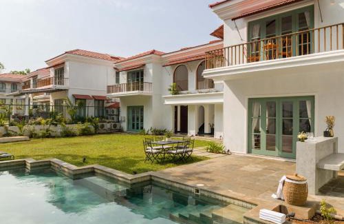 Vagator Villa | La Estada, Huge 4 BHK Villa in Assagao with Large Private Pool & Garden, Security, Kitchen