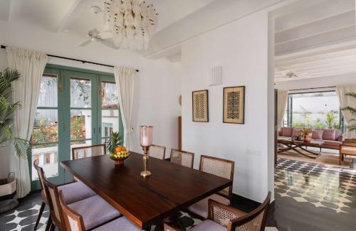 Vagator Villa | La Estada, Huge 4 BHK Villa in Assagao with Large Private Pool & Garden, Security, Kitchen