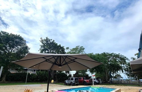 Playa House | La Hacienda Beach House with Pool Near Rincón-Beach Front .Only 1 Minute Walk!