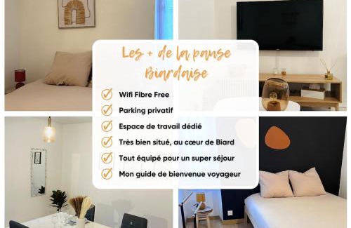Biard Apartment | La pause Biardaise -Appartement 2 chambres à Biard