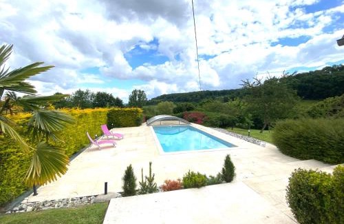 Guerquesalles House | La Villa Bucaille à Camembert avec sa Vue panoramique-10p