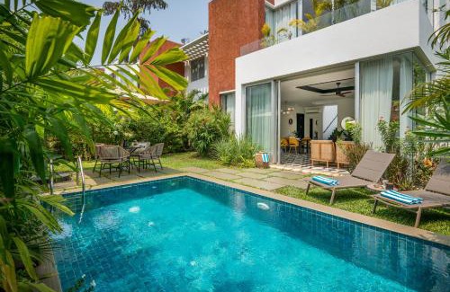 Vagator Villa | La Zamora, 3BHK Villas near Vagator & Anjuna Beach, North Goa with Private Pool, Garden, Terrace & Security