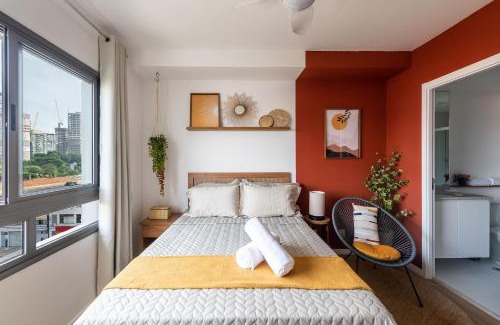 Tatuape Apartment | LA5 Studio Charmoso com Acesso Fácil ao Metrô